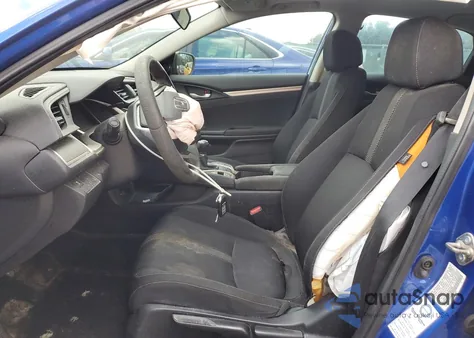 2018 Honda Civic Ex from USA, damaged, VIN 19XFC1E38JE001593